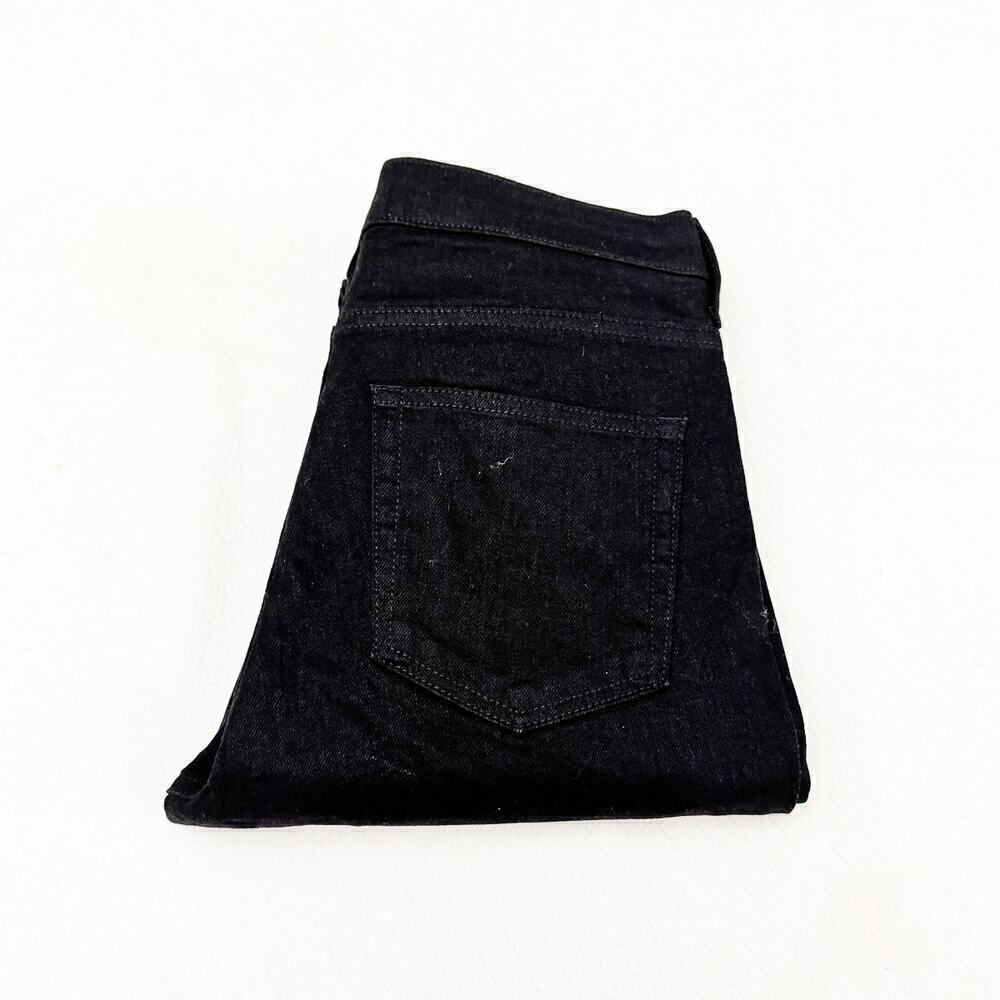 Everlane High Rise Black Dark Denim Jeans Size 29 MINT